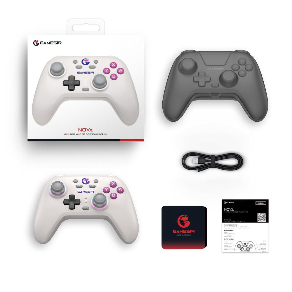 GameSir Nova (Not for Xbox) Wireless Controller – PC/Steam/Android/iOS/Switch (Not for Xbox)